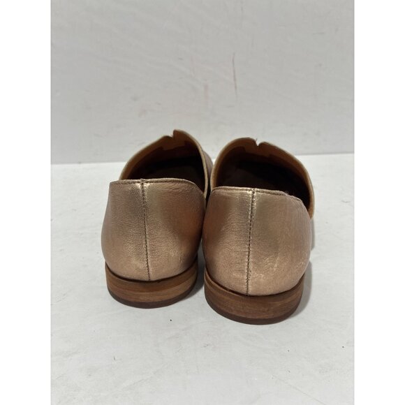 Frye and Co. Flats Women's Fenn D'Orsay pointy Flat Size 9m Metallic Rose Gold - Picture 3 of 6